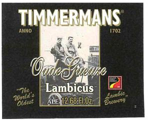 Timmermans Oude Gueuze July 2015