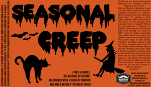 Moustache Brewing Co. Seasonal Creep