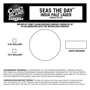 Coney Island Brewing Company Seas The Day July 2015