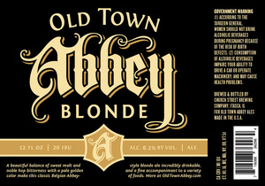 Old Town Abbey Old Town Abbey Blonde July 2015
