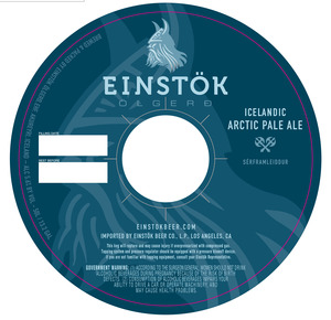 Einstok Arctic Pale Ale July 2015