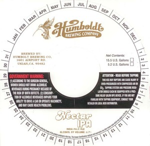 Humboldt Brewing Co Nectar IPA
