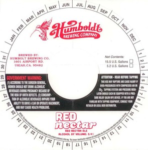 Humboldt Brewing Co Red Nectar