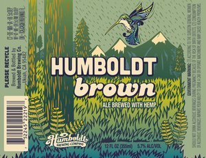 Humboldt Brewing Co Humboldt Brown