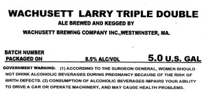 Wachusett Larry Triple Double