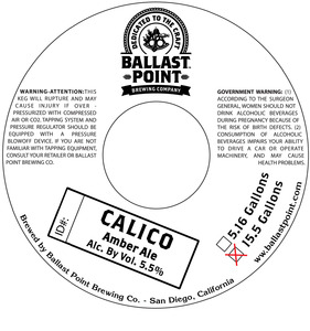 Ballast Point Calico