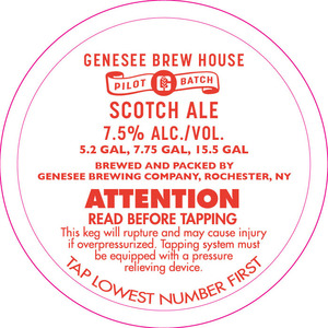 Genesee Brew House Scotch Ale