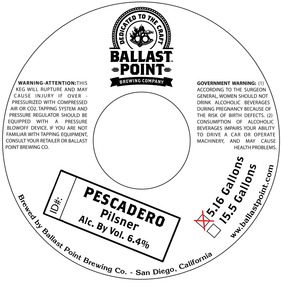 Ballast Point Pescadero