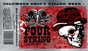 Four String Brewing Co. Skeleton Red Rye IPA