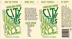 City Of Trees Idaho Pale Ale July 2015