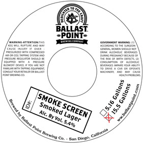 Ballast Point Smoke Screen