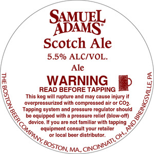 Samuel Adams Scotch Ale July 2015