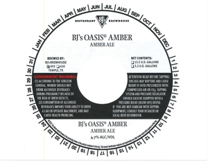 Bj's Oasis Amber