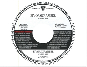 Bj's Oasis Amber June 2015