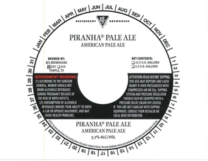 Bj's Piranha Pale June 2015