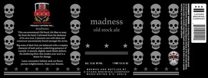 3 Stars Brewing Company Madness Old Stock Ale July 2015