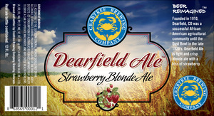 Dearfield Strawberry Ale July 2015