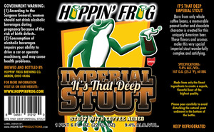 Hoppin' Frog It's That Deep Imperial Stout