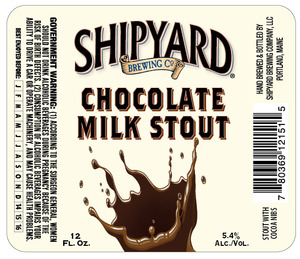 Shipyard Brewing Co Chocolate Milk Stout