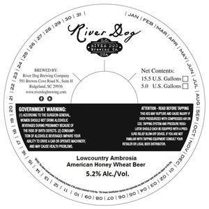 Lowcountry Ambrosia American Wheat Beer 