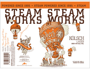 Steamworks Brewing Co Kolsch July 2015