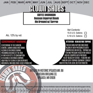 Clown Shoes Coffee Unidragon July 2015