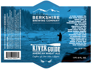 Berkshire Brewing Company River Guide American Wheat Ale July 2015