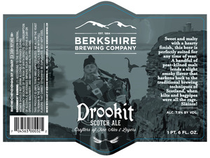 Berkshire Brewing Company Drookit Scotch Ale July 2015