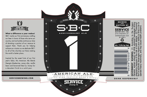 Sbc 1 Anniversary Ale July 2015