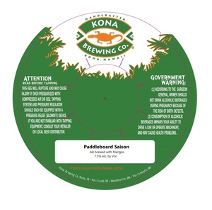Kona Brewing Company Paddleboard Saison