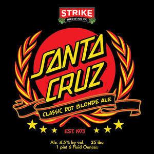 Strike Brewing Co. Classic Dot Blonde Ale July 2015