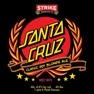 Strike Brewing Co. Classic Dot Blonde Ale