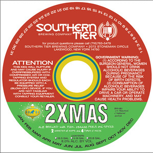 Southern Tier Brewing Company 2xmas Ale