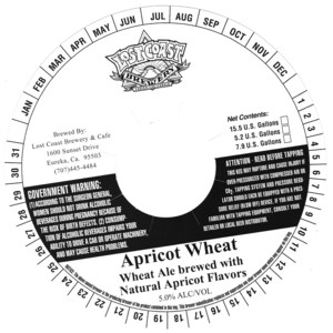 Lost Coast Brewery Apricot Wheat July 2015