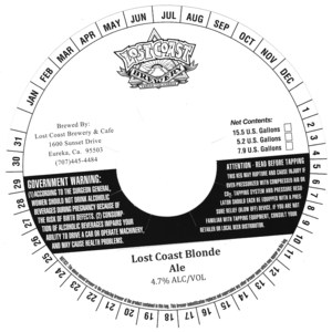 Lost Coast Brewery Lost Coast Blonde Ale