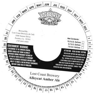 Lost Coast Brewery Alleycat Amber Ale