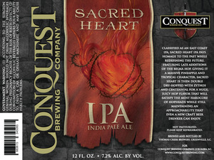 Conquest Brewing Company Sacred Heart July 2015