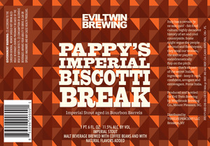 Evil Twin Brewing Pappy's Imperial Biscotti Break