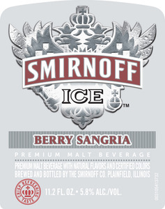 Smirnoff Berry Sangria