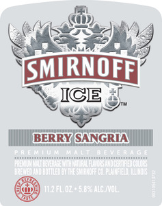 Smirnoff Berry Sangria