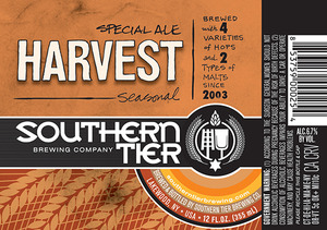 Southern Tier Brewing Company Harvest Special