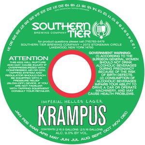Southern Tier Brewing Company Krampus July 2015