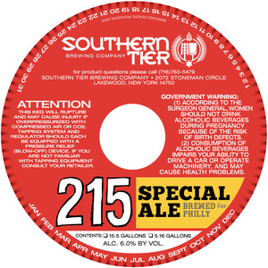 Southern Tier Brewing Company 215