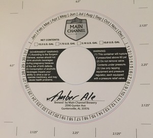 Main Channel Amber Ale July 2015