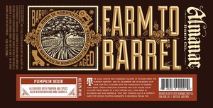 Almanac Beer Co. Pumpkin Sour July 2015