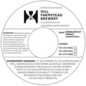 Genealogy Of Morals Imperial Stout July 2015