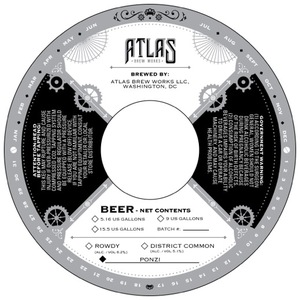 Atlas Brew Works Ponzi