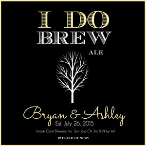 I Do Brew Bryan & Ashley Est July 26, 2015