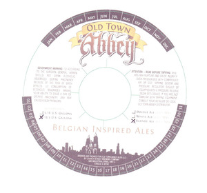 Old Town Abbey Ales Blonde July 2015