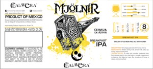 Calavera Beer MjÖlnir July 2015